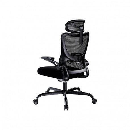 Office Chair - Huanuo MSOC10 2D Headrest 2D Lumbar Support 3D Armrests 45–55 cm 90–120° 136 kg Black