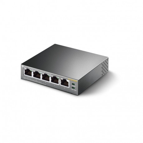 Switch - TP-Link 5-Port Gigabit PoE, Black