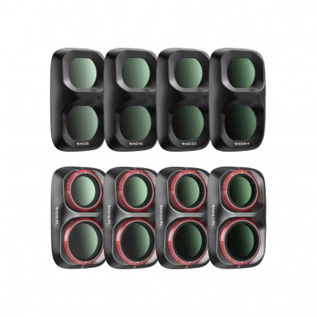 Camera Lens Filter - Freewell Osmo Pocket 4P All Day Filter Set 8-Piece FW-OP4P-ALD