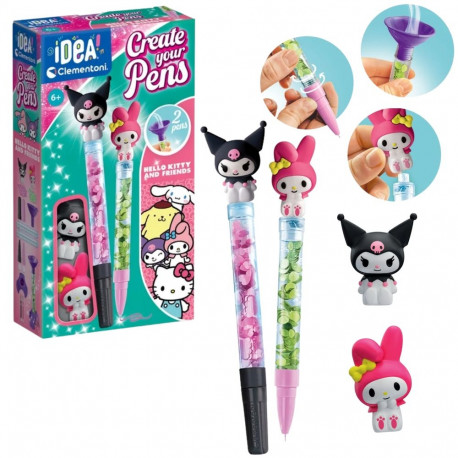 Idea Art komplekt Mini pastakatehas Hello Kitty ja sõbrad My Melody ja Kuromi Clementoni 18431