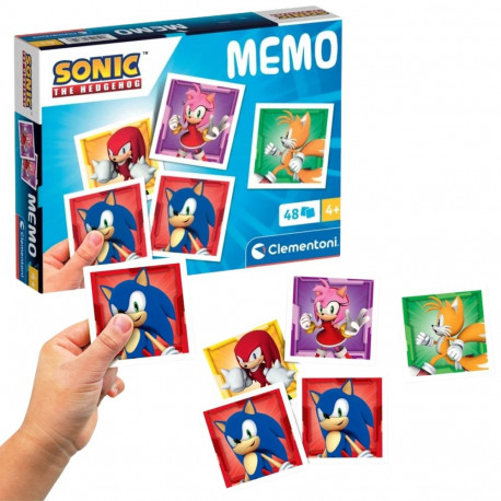 Clementoni memomäng SONIC 18312