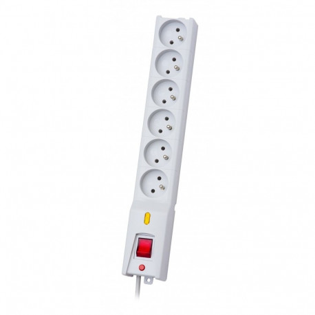 Ülepingekaitsega pikendusjuhe LX 610, 1L, 3,0m, hall