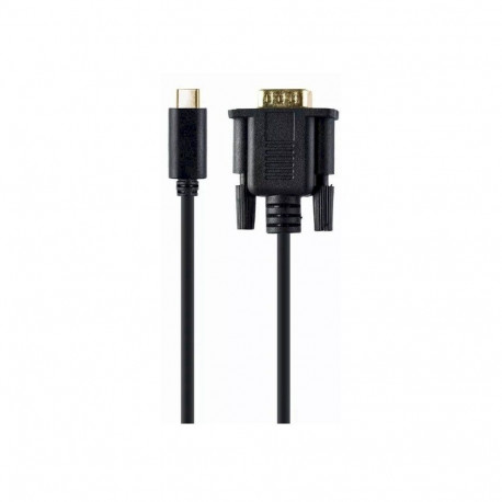 Gembird A-CM-VGAM-01 USB-C to VGA Adapter 2m / black