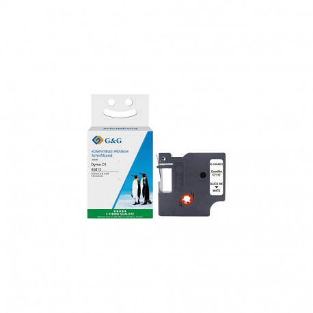 G&G 18788 label-making tape Black on white D1