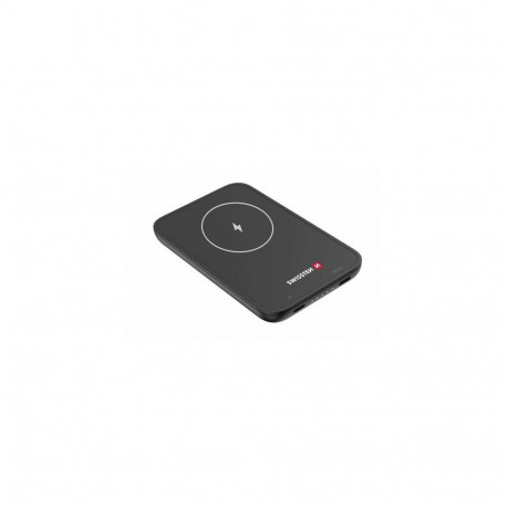 Swissten 22013970 power bank 5000 mAh Wireless charging Black