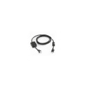 Zebra DC cable