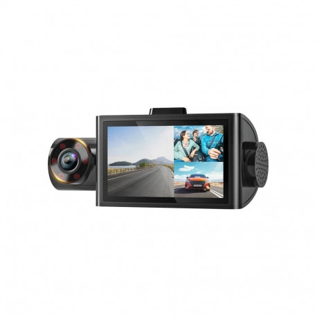 WOLFBOX i07 WiFi 2.5K + 1080p Dash Cam