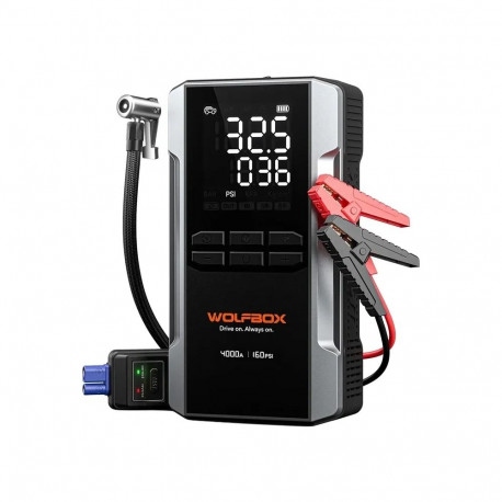 WOLFBOX MegaVolt 24 Air 24,000 mAh 4,000 A Jump Starter