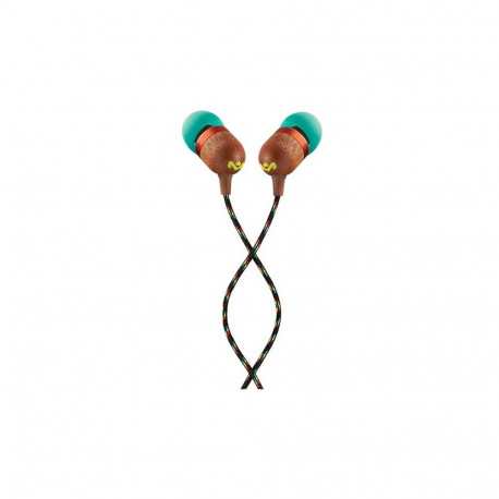 Marley Smile Jamaica Earbuds, In-Ear, Wired, Microphone, Rasta