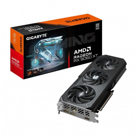 Gigabyte Radeon RX 9060 XT GAMING OC 16G | AMD | 16 GB | Radeon RX 9060 XT | GDDR6 | HDMI ports quan
