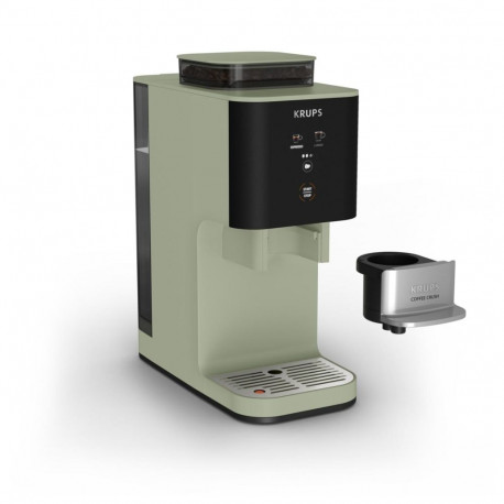 Espressomasin Krups Coffee Crush - roheline, veepaak 1.8L, 150gr oamahuti