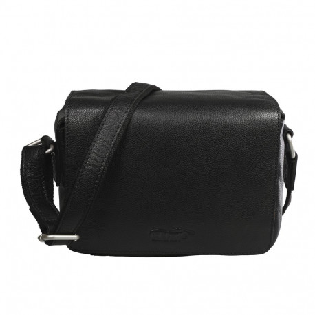kalahari KAAMA LS-16 Fototasche, Leder schwarz