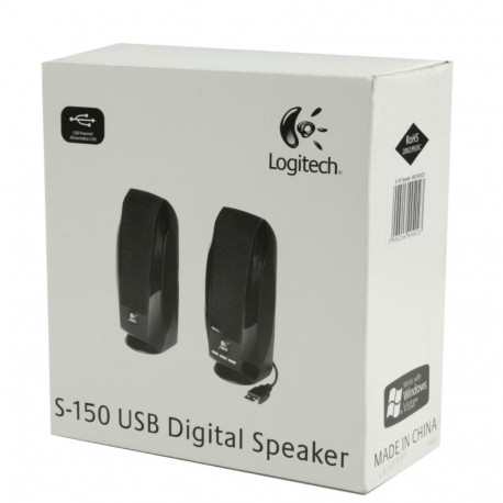 Logitech stereokõlarid LGT-S150 2.0, must