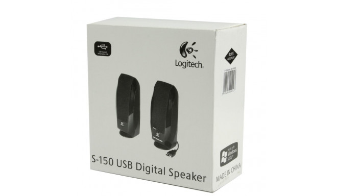 Logitech stereokõlarid LGT-S150 2.0, must