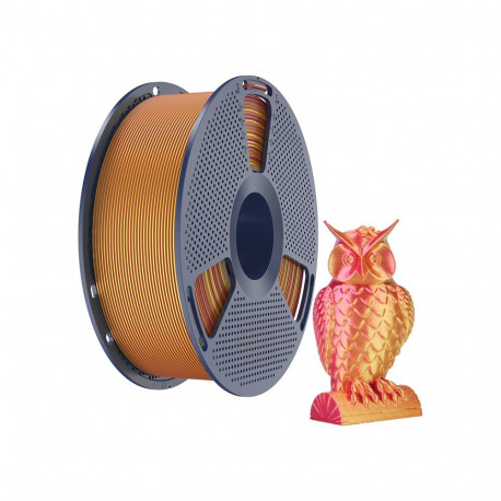 3D Printing Filament - Sunlu PLA+ Silk Dual Color Filament 50 MPa Red And Gold