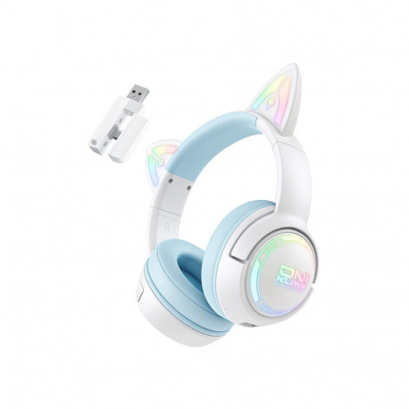 Headphones - ONIKUMA GT838 Bluetooth 5.3, 10H Playback, RGB Blue