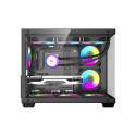 Computer Case - DarkFlash B275 PRO PC Case With 6 Fans, Black