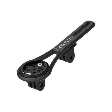 Bicycle Computer Holder - CYCPLUS Z3 Garmin-Compatible Aluminum Mount with Dual Accessory Mounts