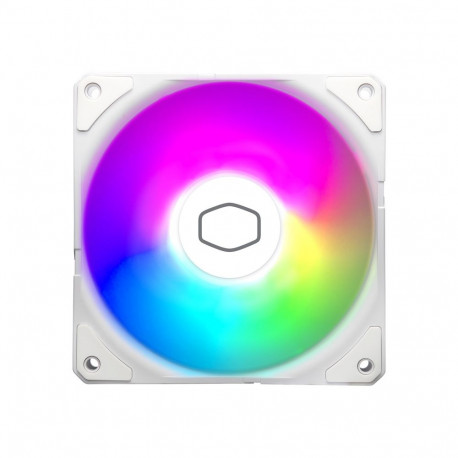 Case Fan - Cooler Master SickleFlow Edge 120 ARGB, 120mm, 690-2500 RPM, White