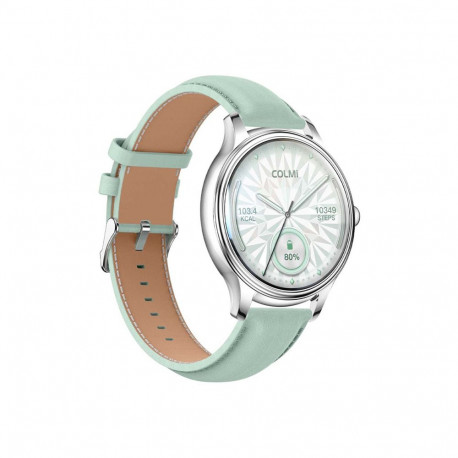 Smartwatch - COLMI L28 1.32" AMOLED, Heart Rate, Blood Oxygen, Silver-Green