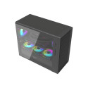 Computer Case - Darkflash DB460M, M-ATX/ITX, 420mm GPU, Black