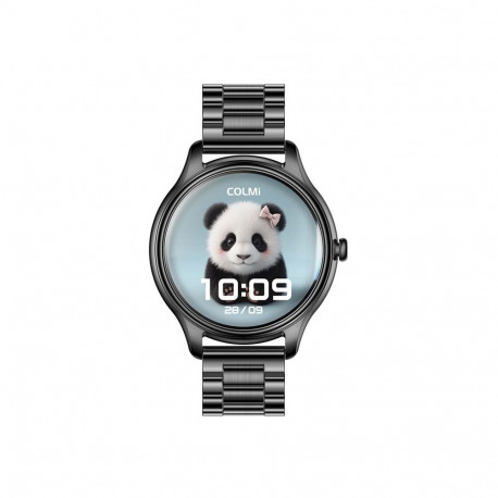 Smartwatch - COLMI L28 1.32" AMOLED, Bluetooth Calls, 100 Sports Modes Black