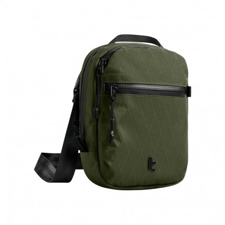 Travel Bag - tomtoc Aviator-T37 Compact Waterproof Travel Bag with Adjustable Strap Green