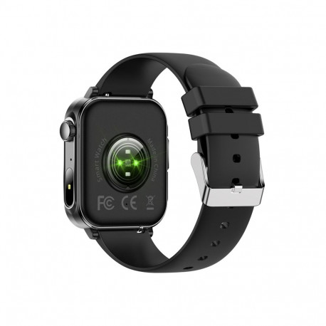 Smartwatch - Colmi P80, 1.83" HD Touchscreen, Bluetooth Calls, Health Monitoring Black