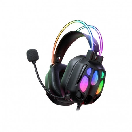 Headphones - ONIKUMA X89 50mm Drivers, Noise-Canceling Mic, Adjustable Headband Black