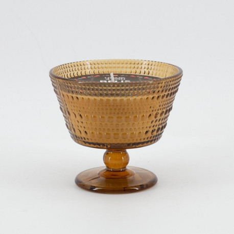 Candle BELIS AMBRE D10.4xH9.3cm, Midnight Citrus