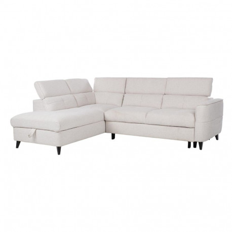 Nurgadiivanvoodi SAMANTHA VN 255x205/95xH82/99cm, valge
