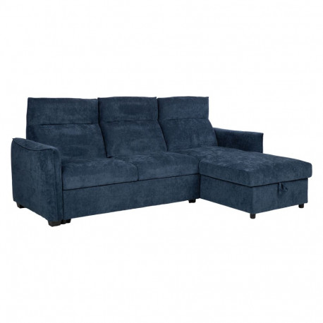 Nurgadiivanvoodi SCALA 244x155/88xH102cm, sinine