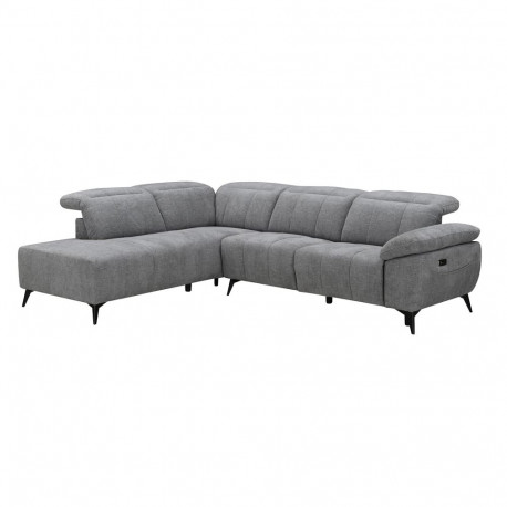Nurgadiivan HAMID VN, elektriline recliner 279x225/106xH82cm, hall