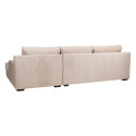Corner sofa HERDIS RC, beige