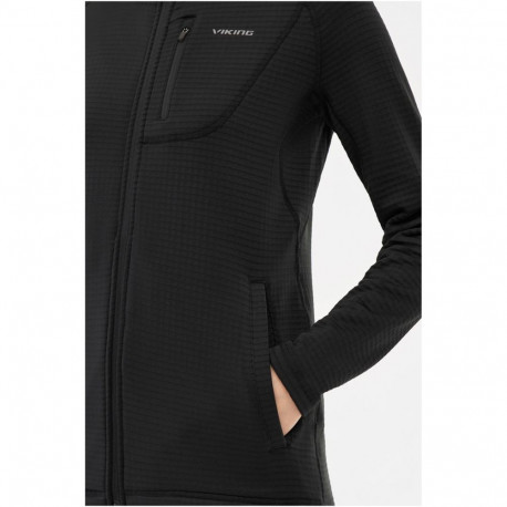 VIKING naiste lukuga dressipluus Admont Full Zip Lady XL, must