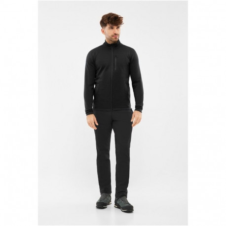 Bluza męska VIKING Admont Full Zip Man rozpinana czarna   XXL