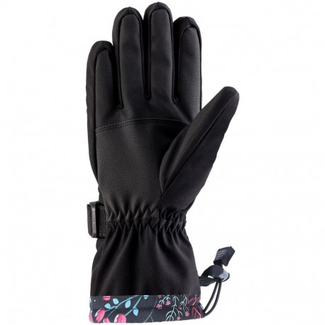 VIKING naiste suusakindad Tanuka Ski Lady 6, mustad folk-mustriga