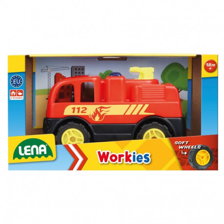 Workies tuletõrjeauto 12cm karbis