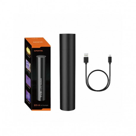 UV-taskulamp Supfire S11-H, 365NM, USB-C