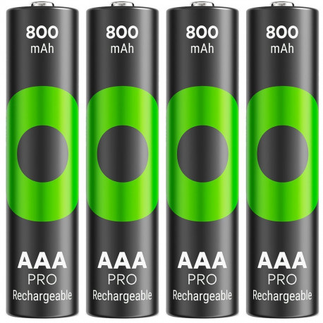 Battery - GP R03 AAA ReCyko PRO 800mAh 4 Pcs