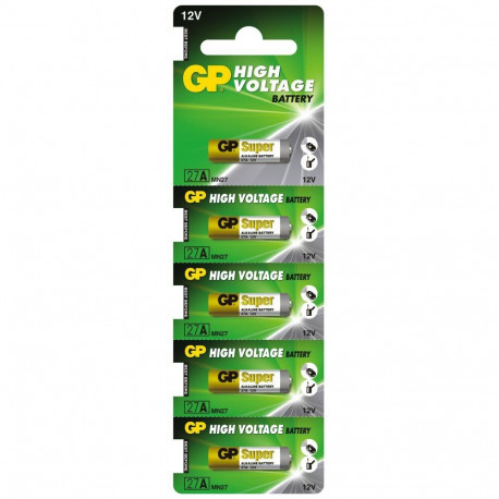 GP 27A batteries 5 pcs.
