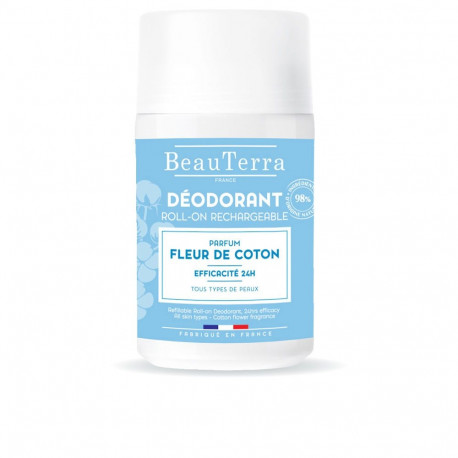 BEAUTERRA rulldeodorant puuvillaõie lõhnaga 50ml