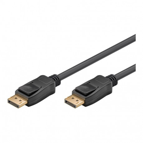 Goobay 64798 DisplayPort Connector Cable 1.4, 2 m, Black