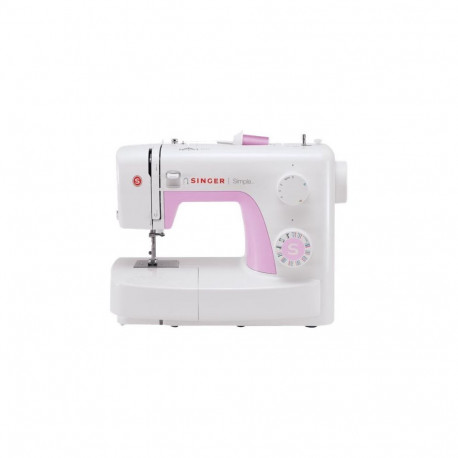 Singer Sewing machine SIMPLE 3223 White/Pink, Number of stitches 23, Number of buttonholes 1,
