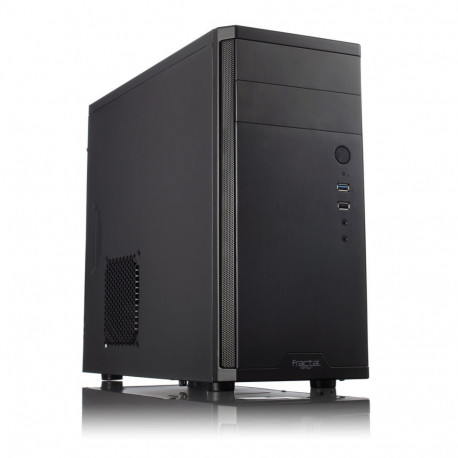 Fractal Design CORE 1100 Black, Micro ATX, Power supply included No