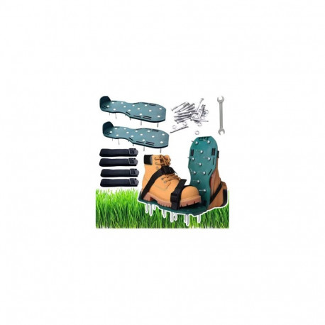 lean Aerator Scarifier Shoe Covers With Grass Spikes