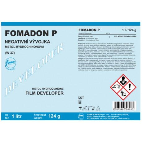 Foma filmiilmuti Fomadon P (W37) 1L