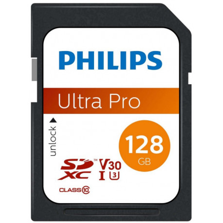 Philips mälukaart SDXC 128GB C10 UHS-I U3 V30