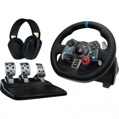 Logitech LOGI G29 EU+G435 Black Gaming Controller