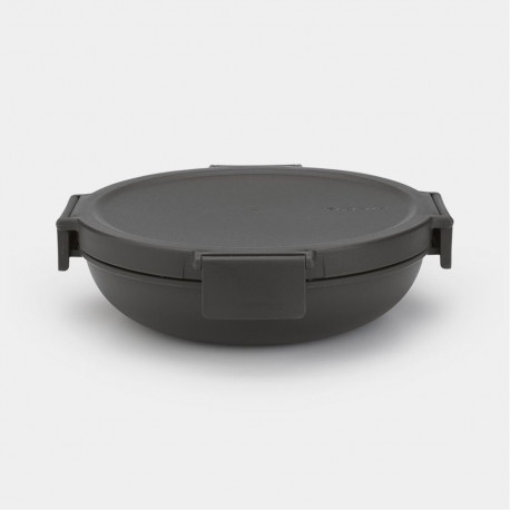 brabantia BRABANTIA Make & Take pusdienu boda 1L dark grey 206009